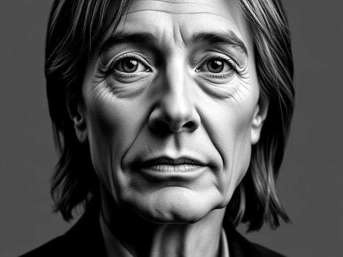 make a gorgeous hedcut wsj style portrait from a photo for you