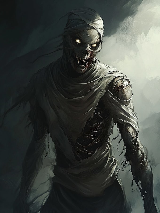 design a terrifying and original horror character