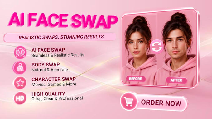 do face swap, body swap and character swap