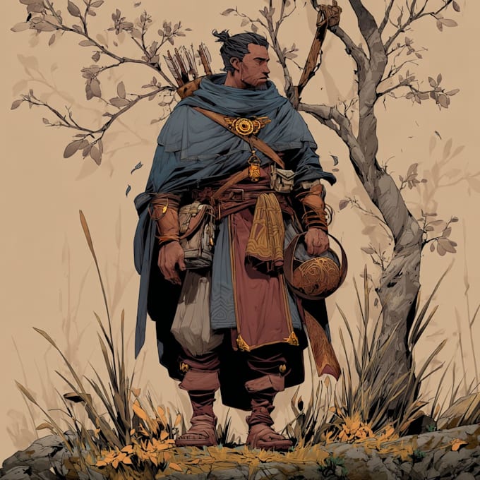 dnd character art and dnd character art