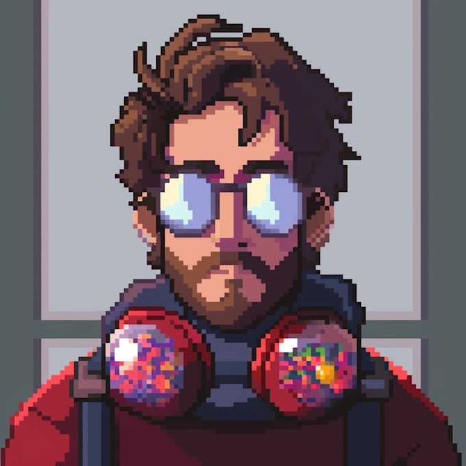 make a avatar or a portrait in pixel art for you