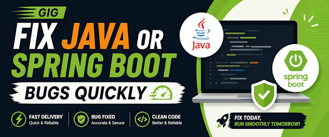 fix java or spring boot bugs quickly
