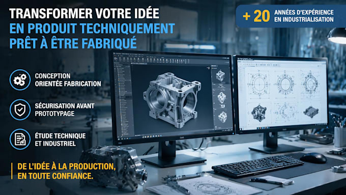 design and engineer your mechanical product for manufacturing