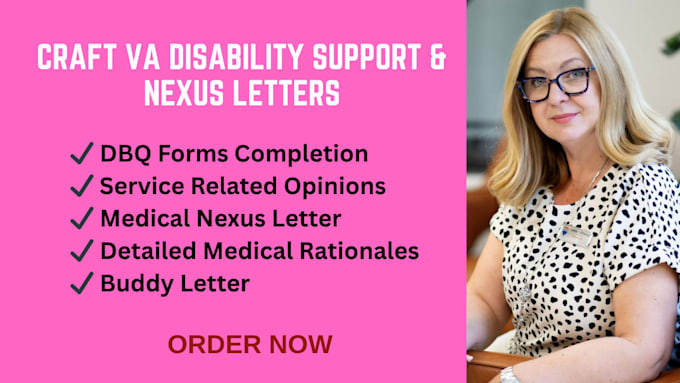 Write a powerful ptsd nexus letter for va disability claim approval by ...