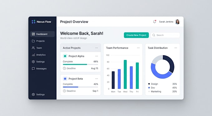 deliver world class UI UX design