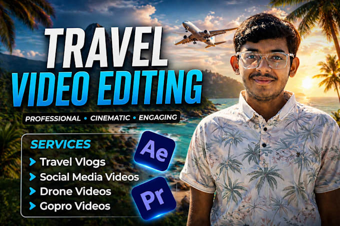 professionally edit travel videos