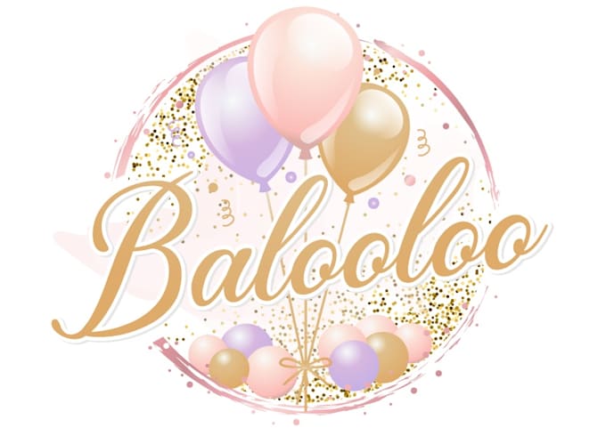 design creative balloon logo for your company