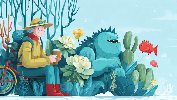 create character vector illustrations for you