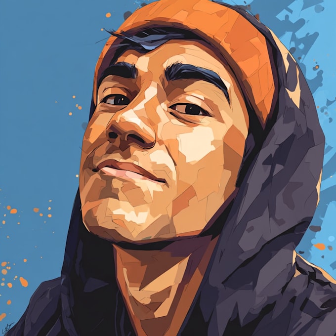 draw awesome vector cartoon portrait