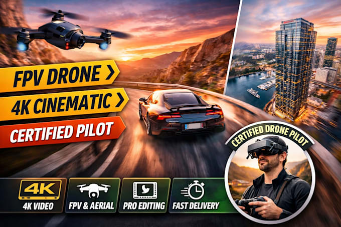 create premium cinematic drone videos and professional edits