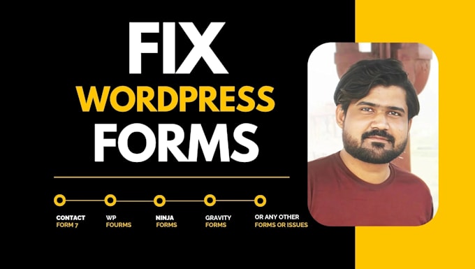 fix wordpress form, create or fix wordpress form 7, formidable, gravity form
