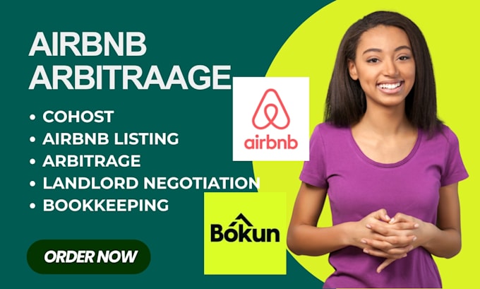 do airbnb arbitrage, cohosting and listing optimization bokun, hostaway setup