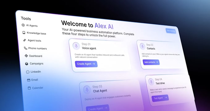 create saas explainer video, software product demo, app promo animated ui video