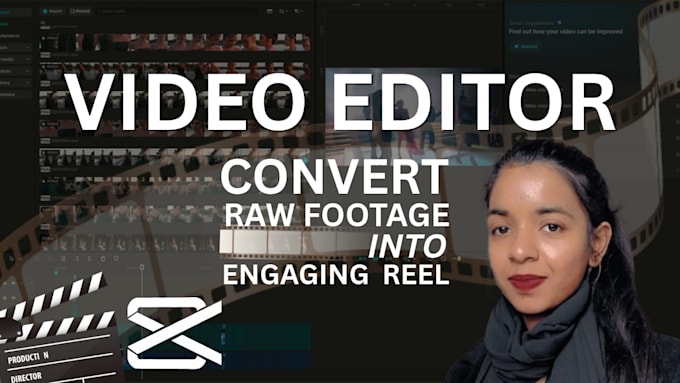 edit raw footage into engaging reel