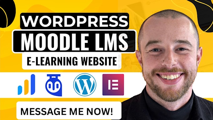 develop moodle elearning website, wordpress lms online course, moodle migration