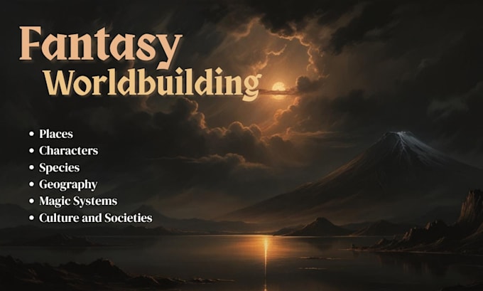 write fantasy worldbuilding for your ttrpg, dnd or novel