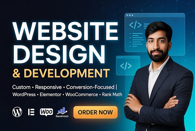 Design a responsive and high converting wordpress landing page by Usman ...