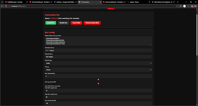fully automate your youtube channel