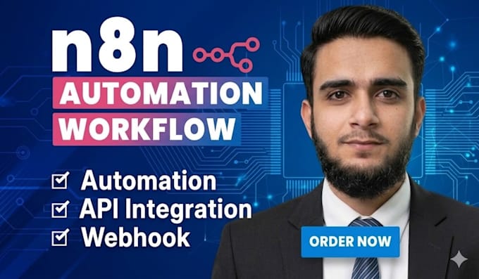 build advanced n8n automation workflows, API integrations