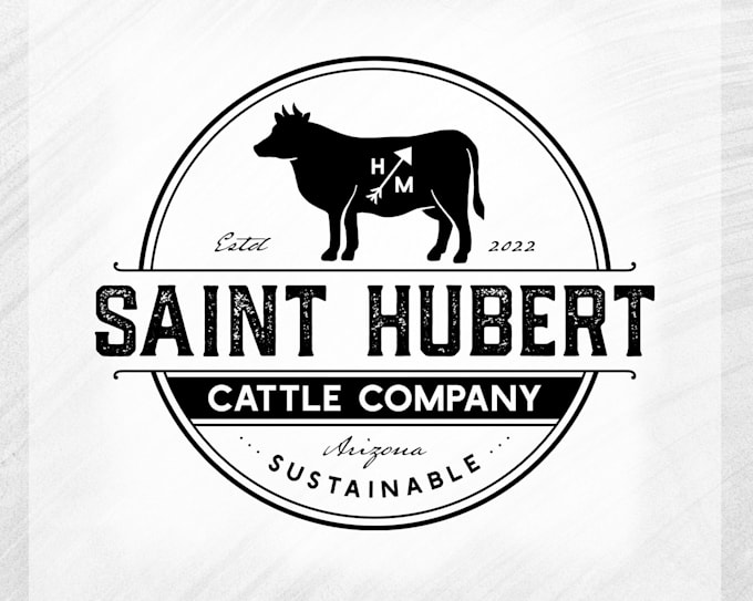 design a western, ranch and cattle brand style logo