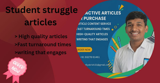 create motivational student life content