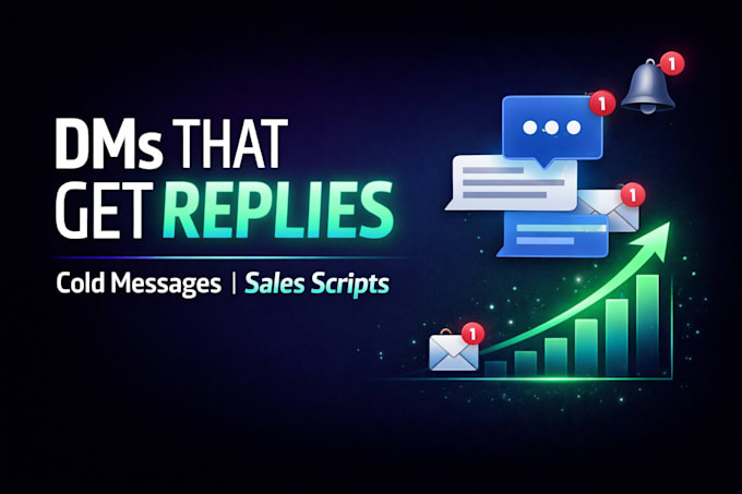 write high converting cold dm and sales messages