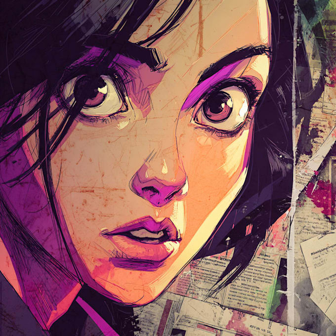 comic book illustration with comic book illustrator