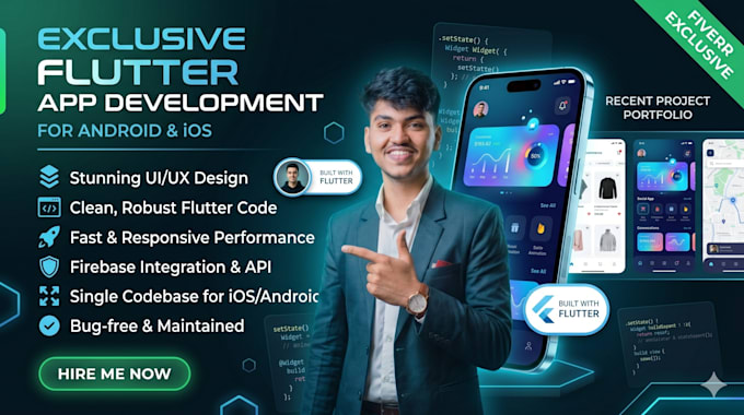 do mobile app development android ios app, building mobile app flutter developer
