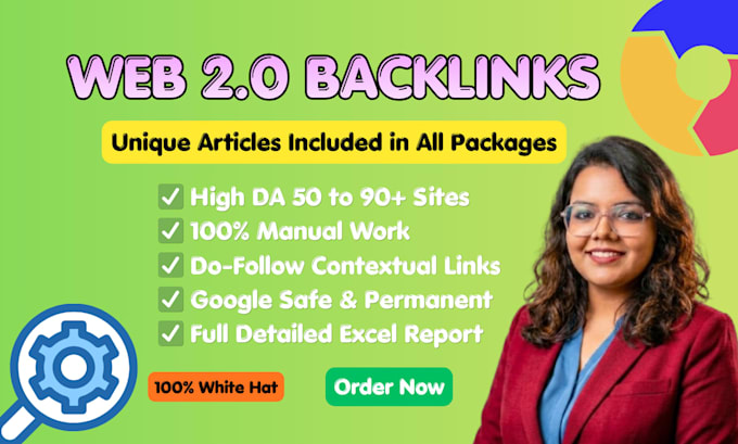create high da web 2 0 backlinks for google ranking