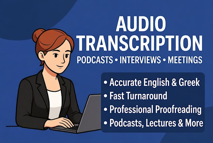 make audio transcriptions for you