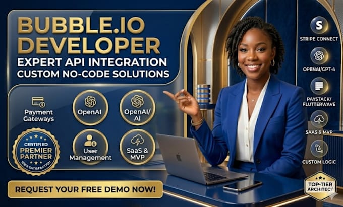 build bubble saas and bubble mvp using bubble io developer expertise