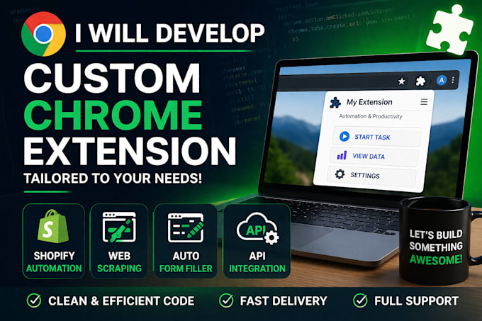 develop a custom chrome extension for your business