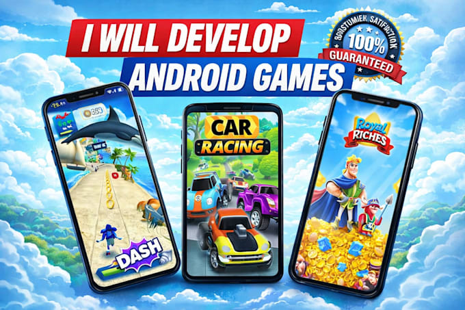 develop custom game or prototype for mobile video game using unity