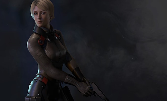 Ps2 Style Character Design de personnages stylisés 3d de style ps2 pour les jeux