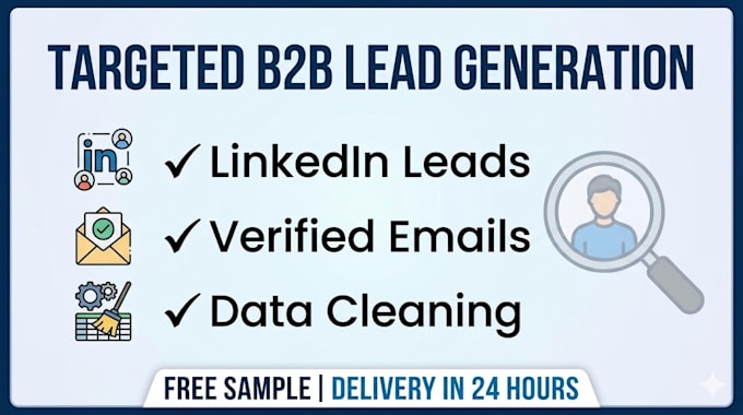 build a targeted b2b lead generation list