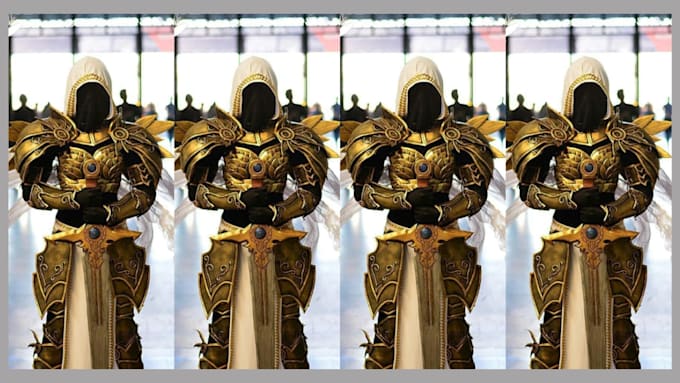 create custom cosplay 3d models ready for accurate 3d printing stl files