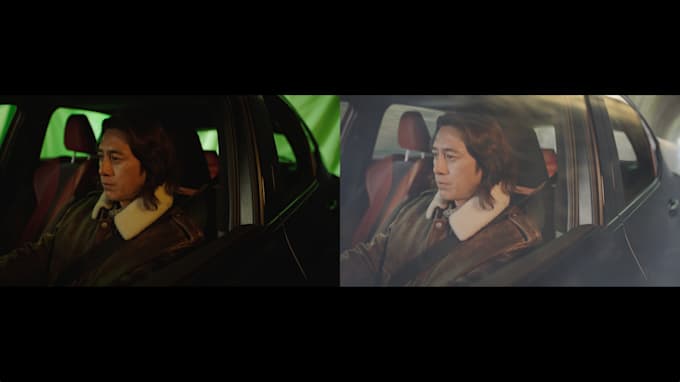 do professional vfx compositing for film and drama shot