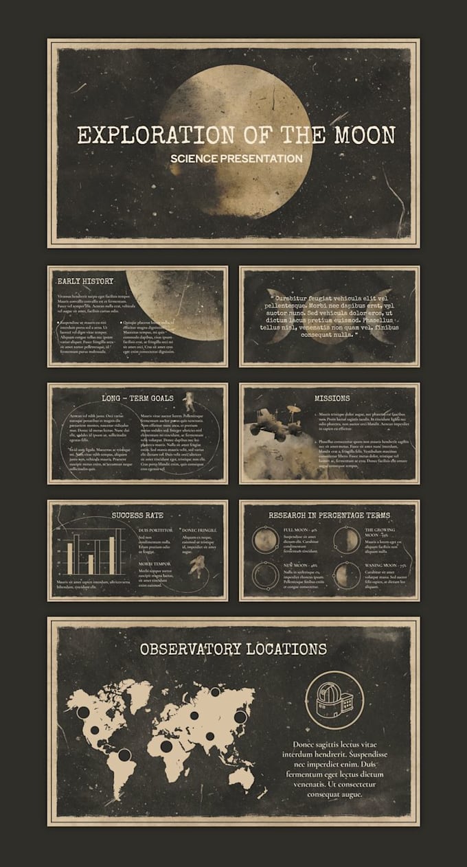 make informational and useful presentations