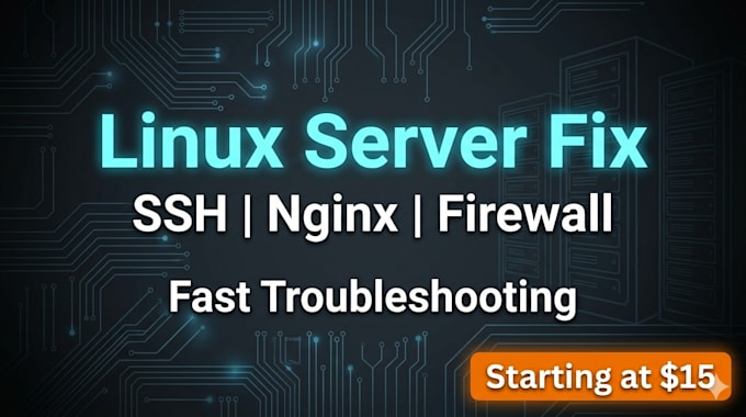 fix your linux server issues fast and professionally