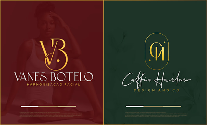 do gratefully luxurious initial letter logo design