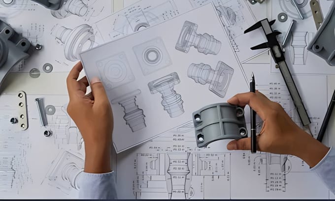 Do 3d product design and 3d cad design for manufacturing by Webpro_022 ...