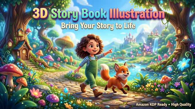 Children story book children book illustration children story ...