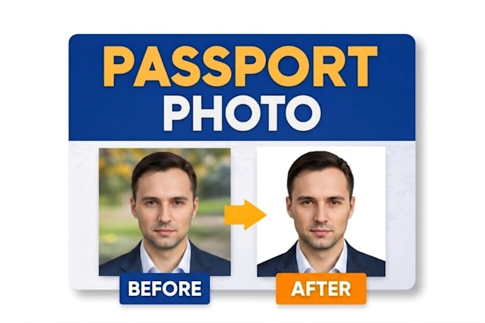 create passport size photo for any country with perfect dimensions
