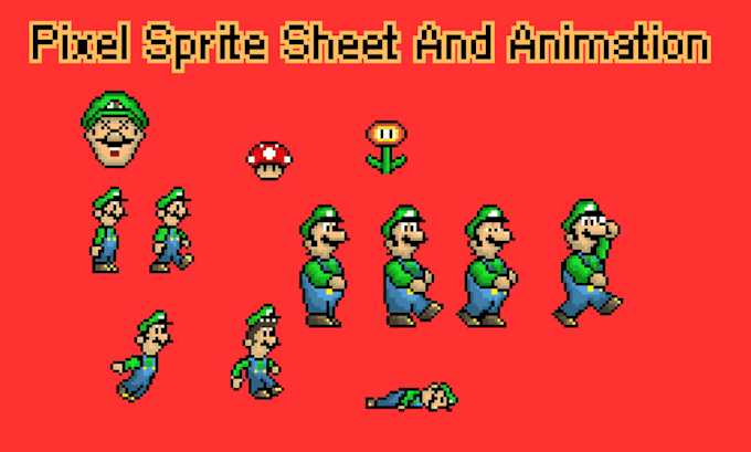 create professional pixel art sprite sheets, animations, and game assets
