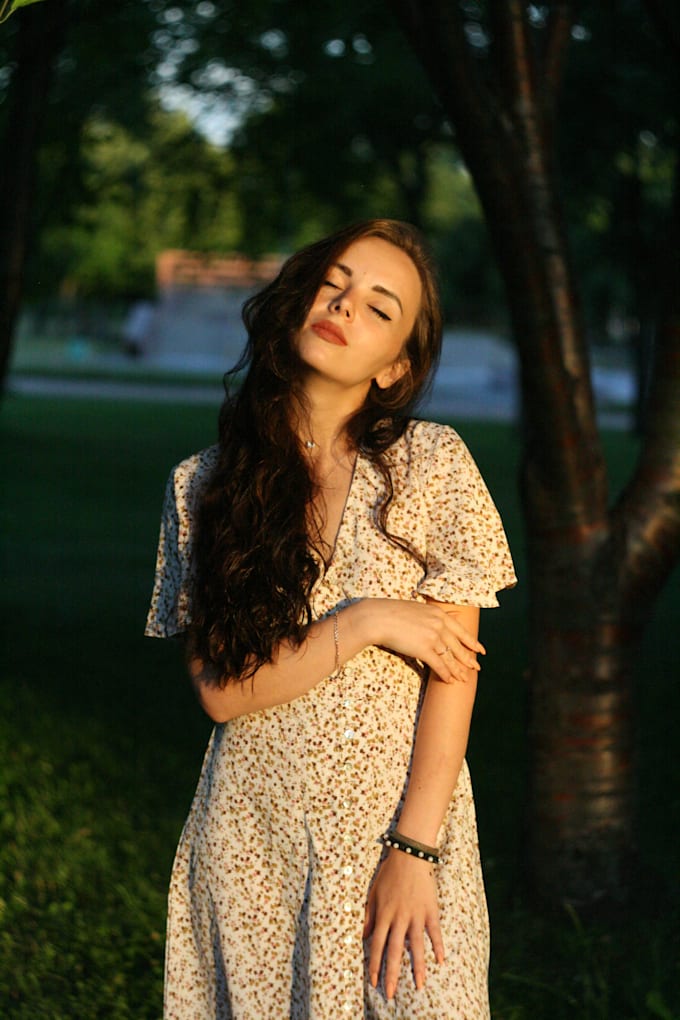 create aesthetic portrait photography for you