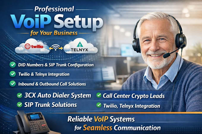 sip trunk did number 3cx auto dialer voip auto dialer, twilio coinbase leads