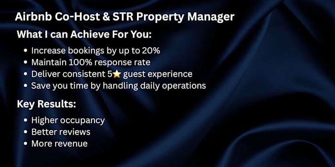 be your str virtual assistant and airbnb property manager