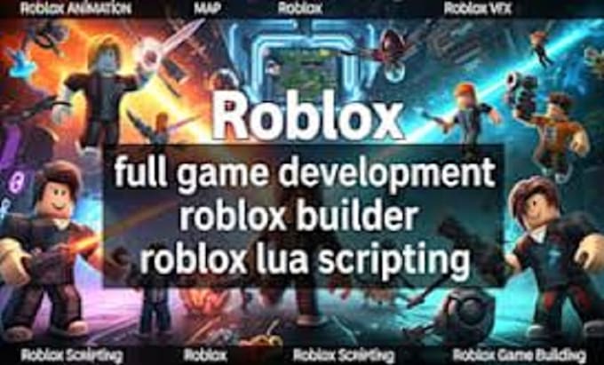 build custom roblox game with advanced lua scripting, animations and vfx
