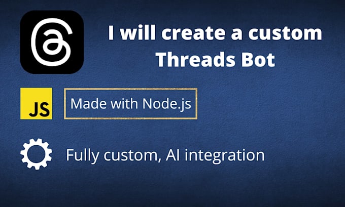 make a custom threads bot