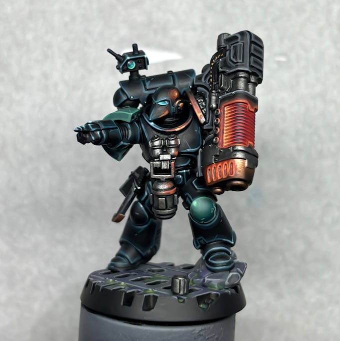 paint your warhammer models eavy metal style